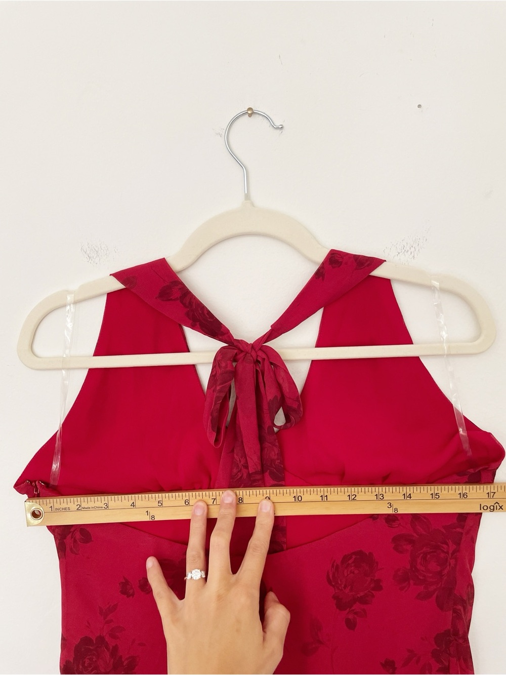 New Peppermayo Magnolia Mini Dress
Halter Cherry Rose Tie Open Back Date Party 8 - Picture 9 of 11
